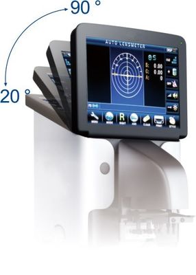 ιατρικός εξοπλισμός αυτόματο Lensmeter 7 οφθαλμολογίας 90mm 15.5KG οθόνη αφής επίδειξης ίντσας LCD