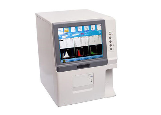 Πλήρως αυτοματοποιημένη συσκευή ανάλυσης 3 μέρος 70Kpa 106Kpa 10,4» μεγάλο χρώμα LCD αιματολογίας